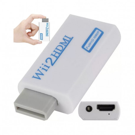 Wii HDMI adapter 1080p, valge