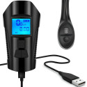 Jalgratta LED-tuli -s092 spidomeeter kell USB