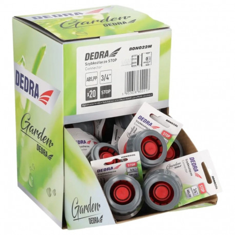 Kiirliitmik sulguriga 3/4" 20tk karp