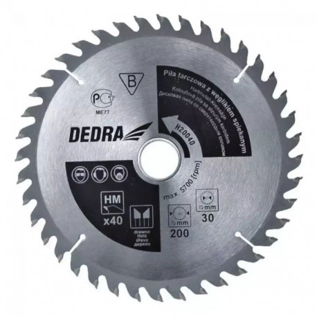 Piła tarczowa do drewna 40z śr.300x30 mm