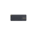 Logitech | K400 Plus | Keyboard with Trackpad | Wireless | US | Black