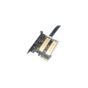 Akasa AK-PCCM2P-04 interface cards/adapter Internal M.2