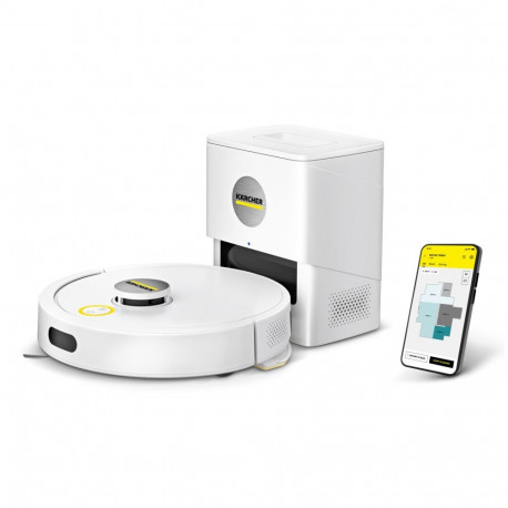 KARCHER RVC 3 Comfort white floor cleaning robot with base station