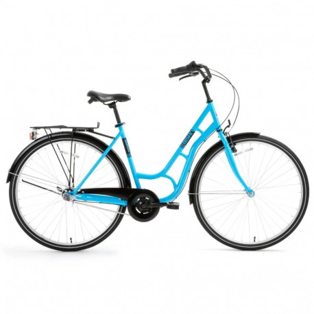 Linnaratas Bisan Ambiance Blue/Black (Ratta suurus: 28 Raami suurus: 20)
