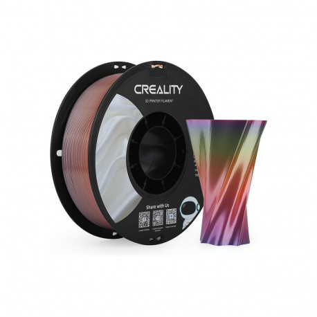 "Creality CR-Silk PLA Filament Rainbow, 3D-Filament (1 kg, 1,75 mm, auf Rolle)"