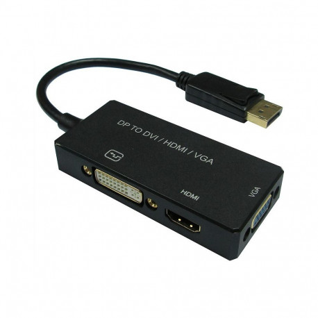 "KABELADPT.DP-HDMI/DVI/VGA ST/BU"