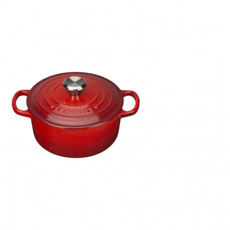 Le Creuset haudepott Signature ümar 18cm, kirsipunane