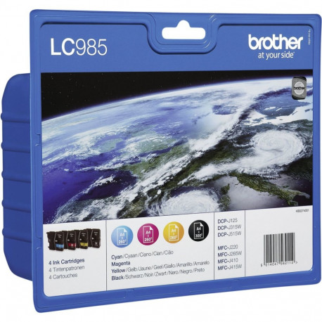 Brother LC-9805 tindikasseti komplekt, 4 värvi