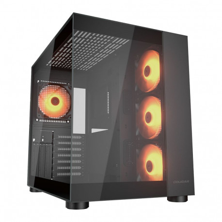 COUGAR FV150 RGB PC Case, Mid tower, Black