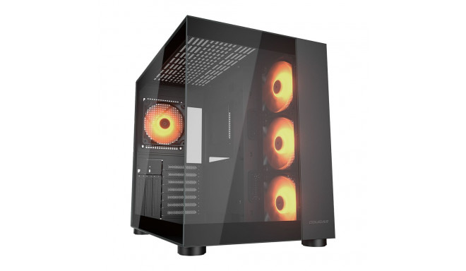 COUGAR FV150 RGB PC Case, Mid tower, Black