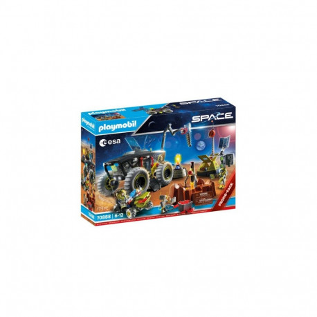 Toy Set - Playmobil 70888 Mars Expedition With Vehicles, Astronauts, Space Exploration, Multicolor