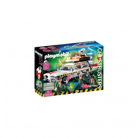 Toy Playset - Playmobil 70170 Ghostbusters Ecto-1A With Figures And Accessories - Multicolor