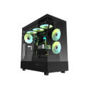 Computer Case - Darkflash DPX90 Midi Tower ATX Case With 3 Fans Black