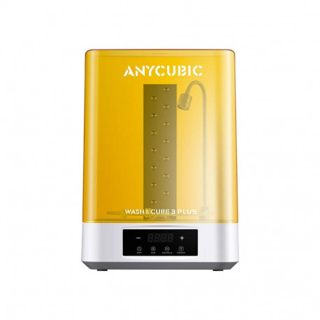Washing And Curing Device - AnyCubic Wash & Cure 3 Plus, 7.6L Basket, 220mm Diameter, Black