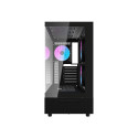 Computer Case - Darkflash DPX90 Midi Tower ATX Case With 3 Fans Black