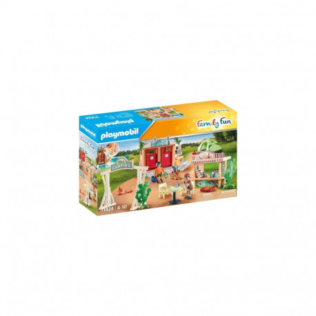 Toy Set - Playmobil 71424 Camping Tent Campfire Accessories