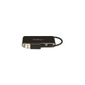 StarTech.com 4-Port Portable USB 2.0 Hub with Built-in Cable