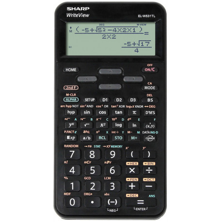 Sharp calculator Scientific ELW531TLBBK
