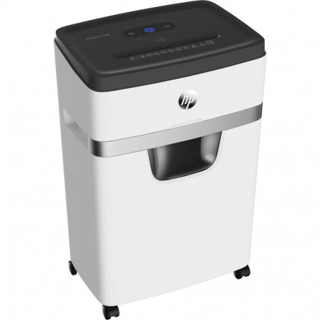 HP ONESHRED 12MC shredder, micro cut, P-5, 12 cards, 25l, light grey