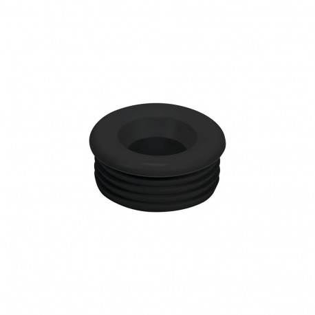 RUBBER TRANSITION D50X25 MM BLACK