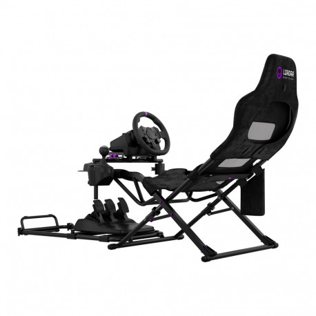 LORGAR FLEX RAF1, Sim Racing Cockpit Advanced, Foldable, 150x72x113 cm-playing, 38x72x126cm-folded, 