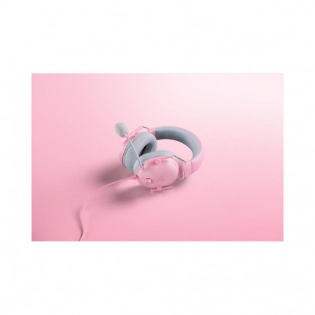 Headset - Razer BlackShark V2 X 50mm Drivers, Cardioid Mic, Wired, Quartz