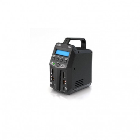 Battery Charger - SkyRC T200 Dual-Channel 2 x 100W LiPo/NiMH/Pb Black