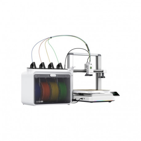 3D Printer - Creality SparkX i7 Combo, 500 mm/s, 720p AI Camera, 260 × 260 × 255 mm, Black