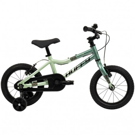 Children's Bicycle - Huffy Literide Alu 14" Steel Frame, Adjustable Seat, Hand Brake, Green