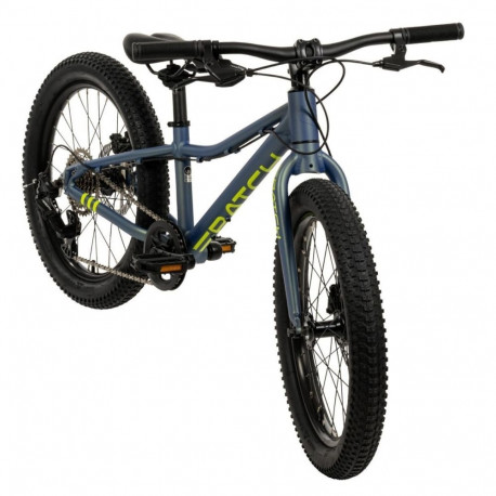Bicycle - Huffy MTB Batch Alu 20” Bike, 8 Gears, Adjustable Seat, Blue/Green