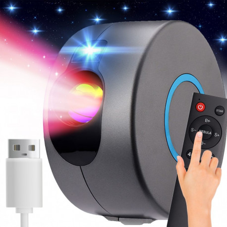 Tähetaeva projektor-öölamp -e795-1 LED USB kaugjuhtimispult