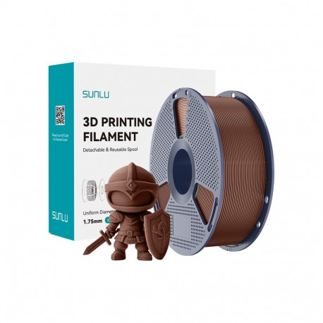 Sunlu PLA+ Filament (Chocolate)