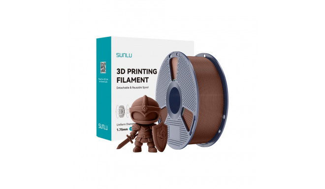 Sunlu PLA+ Filament (Chocolate)