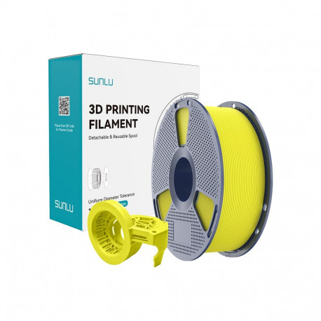 Sunlu PETG High-Speed Matte Filament (Yellow)