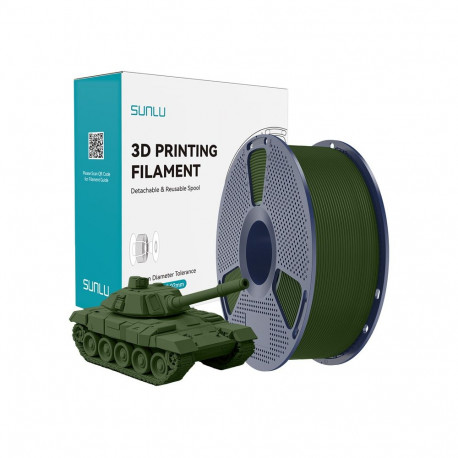 Sunlu PLA+ High-Speed Olive Filament