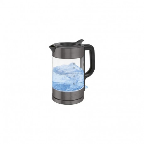 ProfiCook PC-WKS 1322 G electric kettle 1.7 L 2200 W Black, Transparent