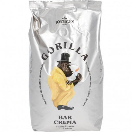 "Gorilla Espresso Bar Crema 1kg Bohnen"