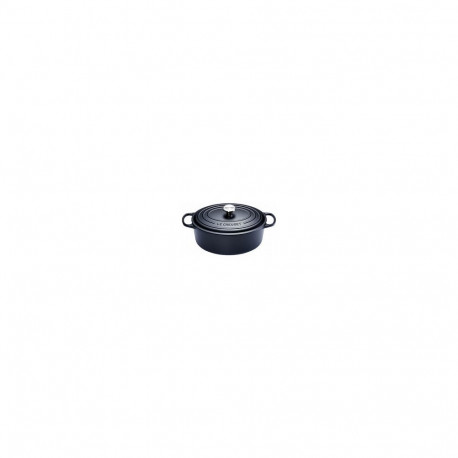 Le Creuset malmist ovaalne haudepott Signature 27cm, mattmust