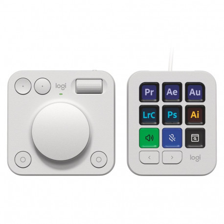 Logitech loometöö konsool MX Creative Console, helehall