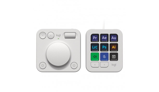 Logitech loometöö konsool MX Creative Console, helehall