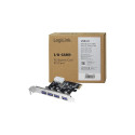 LogiLink PCI Express kaart 4-pordiline USB 3.0