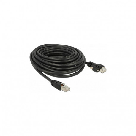 "DeLock Patchkabel CAT6 RJ45 S/FTP 10m Black"