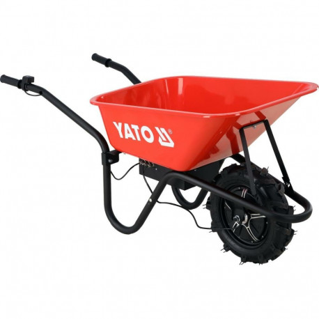 Elektriline akukäru mulla ja ehitusmaterjalide transportimiseks 500W 24V 150kg 8h 410mm IPX4 YT-8609