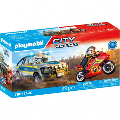 71875 City Action Verfolgungsjagd mit Polizei Pick-Up