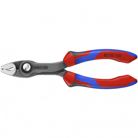 TwinGrip Frontgreifzange 82 02 150 (rot/blau, Länge 150mm)