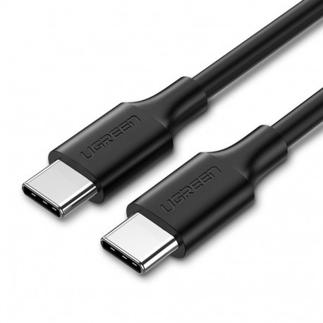 Ugreen kaabel USB-C - USB-C US286 3A 480Mb/s 3m, black