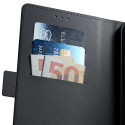 3mk Wallet Case for iPhone 16 Plus - Black