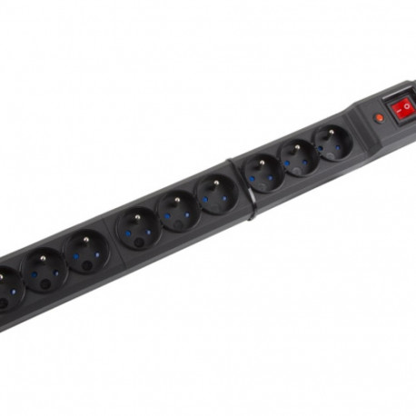 Armac liigpingekaitse Multi M9 5M 9x Prantsuse pistikupesaga, must
