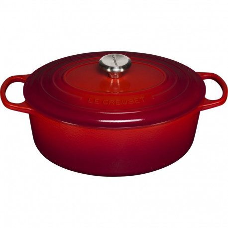 Le Creuset Signature Roaster oval 31cm cherry red (21178310602430)