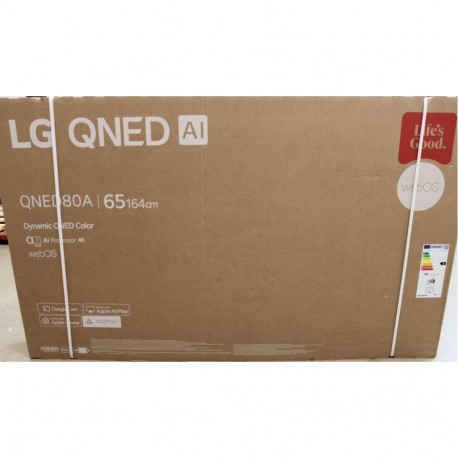 LG SALE OUT. 65QNED80A3A | 65 | Smart TV | webOS | UHD | DAMAGED PACKAGING